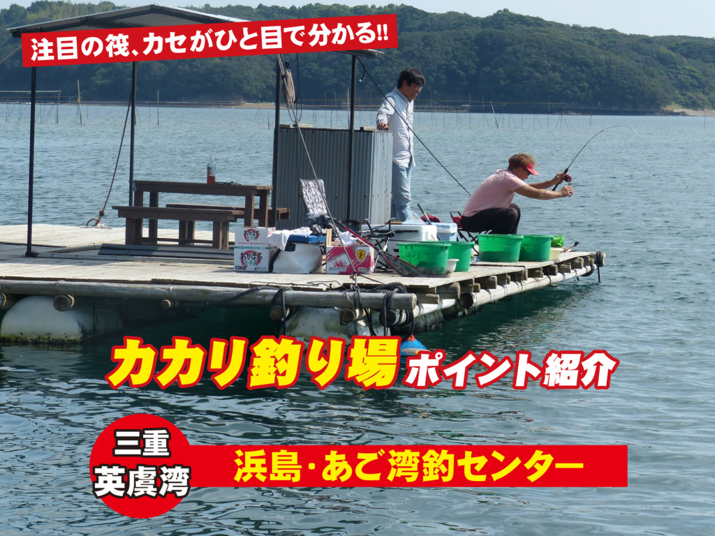 気になる釣り場が丸分かり カカリ釣り場ポイント紹介 三重県英虞湾 三重 英虞湾浜島 あご湾釣センター編 ニュース つりそく 釣場速報