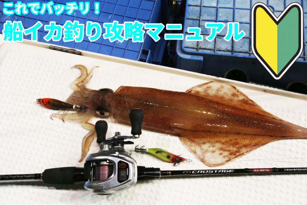 完全攻略 船のイカ釣りはこれだけ読めば全部分かる ニュース つりそく 釣場速報