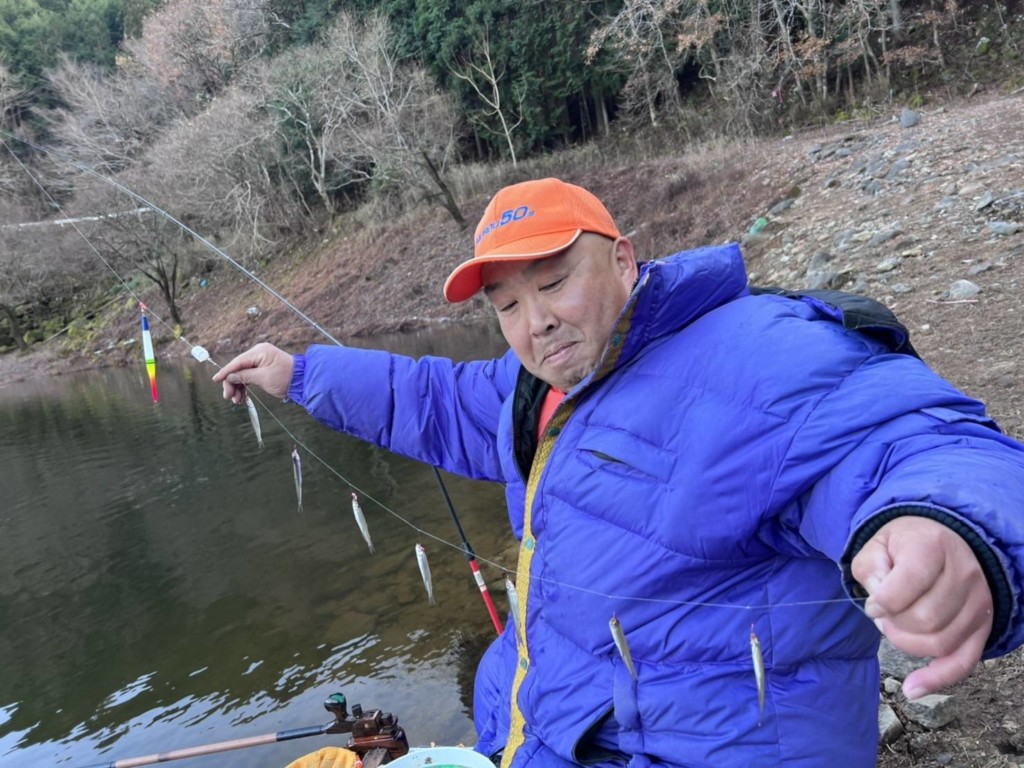 2日続けて176尾＆184尾と快釣！ タフコンディションでのワカサギ釣りを