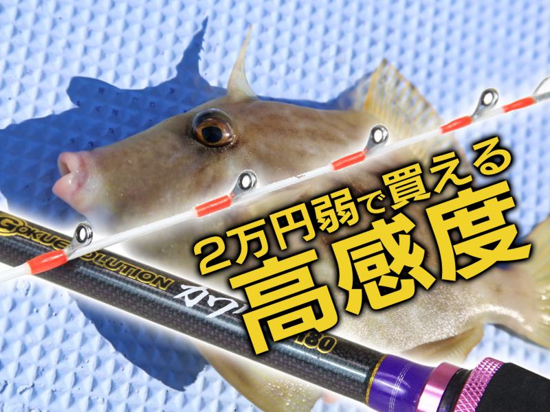 2万円以下で買える高感度ロッド】カワハギ竿に迷ったら「ゴク 2万円以下で買える高感度ロッド】カワハギ竿に迷ったら「ゴク