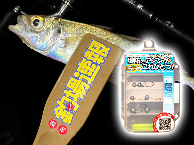 コレ1つでOK！】アジをルアーで釣ってみたい人にオススメな
