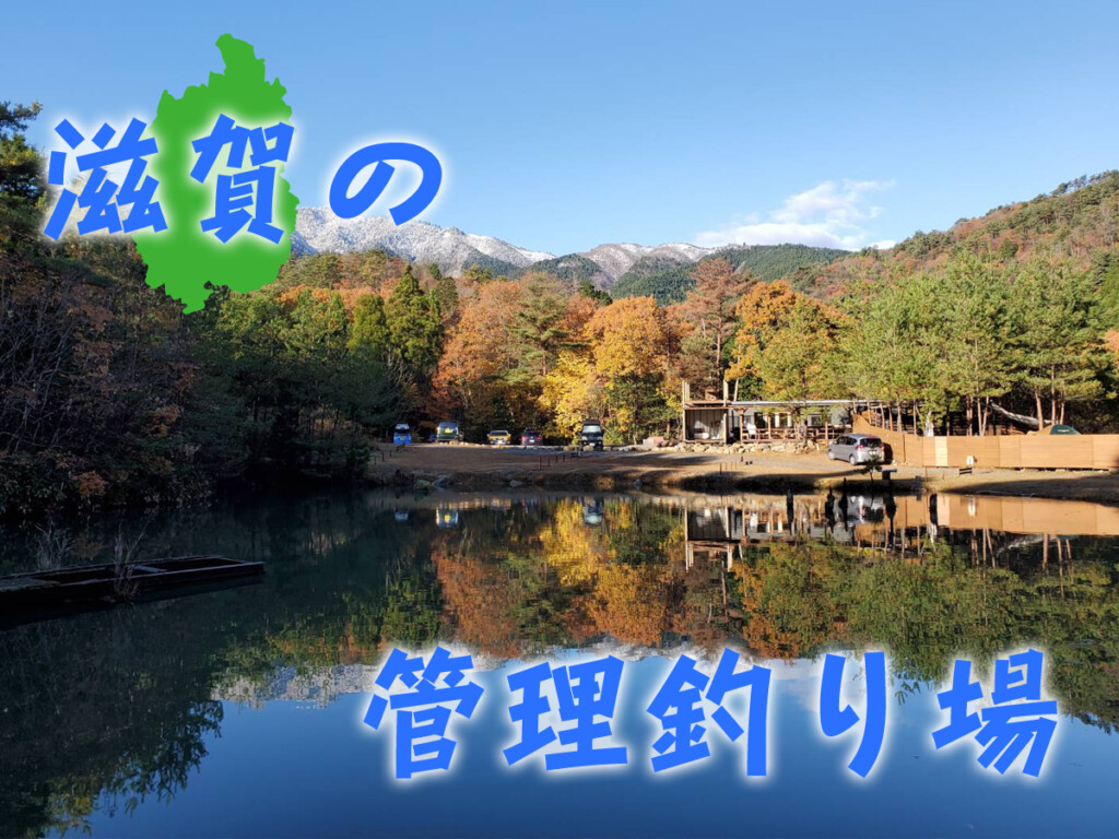 2024年最新版】滋賀県の管理釣り場（エリアトラウト）をまとめて