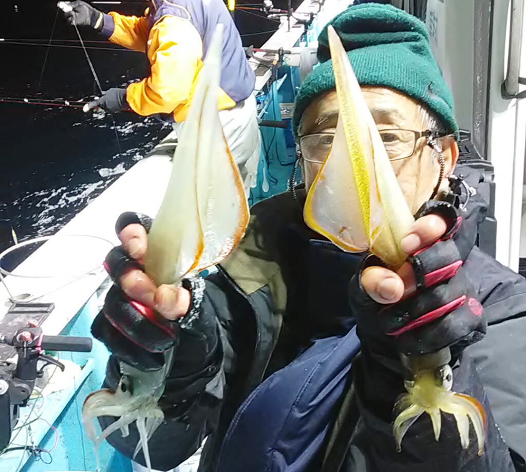 最高6連!! TOPヤリイカ100パイの大釣りが出た～！】これからが
