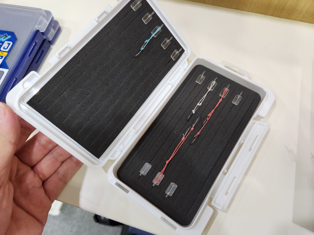 絡まず、スッキリと収納できる。タイラバのフックを収納するなら