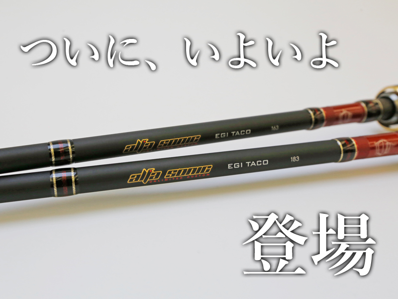 5年分の進化は伊達じゃない】アルファタックル最強エギタコロッド