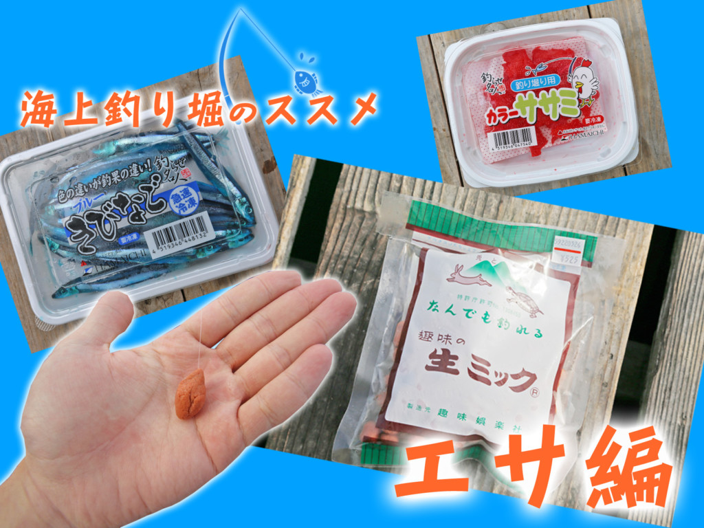 海上釣り堀のススメ Vol.2】超重要!? エサの種類や付け方について – ニュース | つりそく（釣場速報）